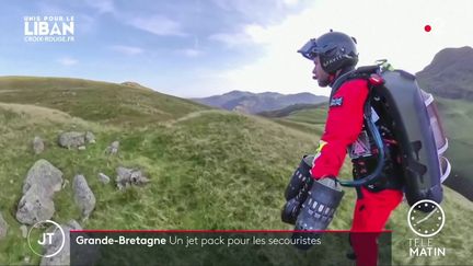 Au Royaume-Uni, un jet pack conçu pour les secouristes