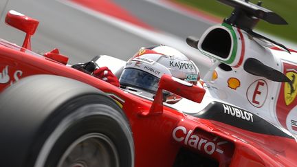 Sebastian Vettel (Ferrari) (LLUIS GENE / AFP)