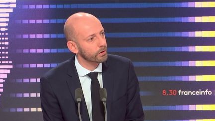 Stanislas Guerini, ministre de la Transformation et de la Fonction Publique, sur franceinfo le 2 décembre 2022. (FRANCEINFO / RADIO FRANCE)