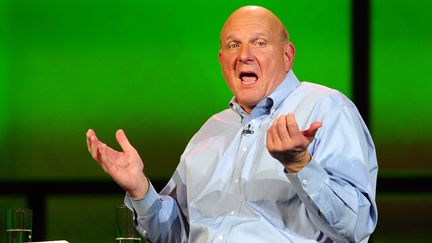 Le PDG de Microsoft, Steve Ballmer, est en t&ecirc;te de ce top 5 des mauvais patrons. (FREDERIC J. BROWN / AFP)