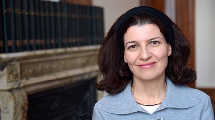 Christine Dupont de Ligonnès, la soeur de Xavier&nbsp;Dupont de Ligonnès, le 9 avril 2013. (MIGUEL MEDINA / AFP)