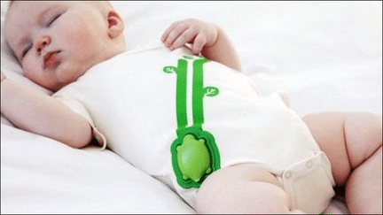  (Body connecté pour surveiller les bébés © Rest Devices)