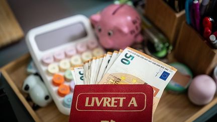 En novembre, la collecte du Livret A et celle du Livret de développement durable et solidaire s'est établie à 560 millions d'euros. (XAVIER LEOTY / MAXPPP)