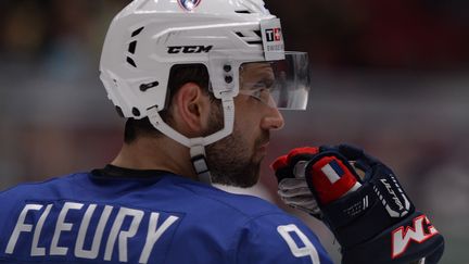 L'un des fers de lance de l'équipe de France, Damien Fleury (PAVEL BEDNYAKOV / ANADOLU AGENCY)