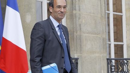 Le ministre du Travail, Eric Woerth, le 25 août 2010. (AFP - Patrick Kovarik)