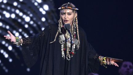 Madonna aux MTV Video Music Awards à New York, 20 août 2018
 (Chris Pizzello / AP / SIPA)