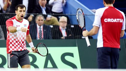  Ivan Dodig et Marin Cilic (- / AFP)