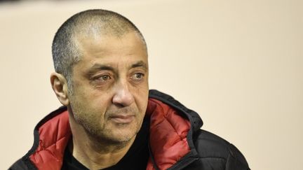 Mourad Boudjellal au Stade Mayol de Toulon, le 22 décembre 2019. (CHRISTOPHE SIMON / AFP)