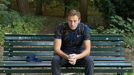 Après sa sortie de l'hôpital, Alexei Navalny a posté un long message sur Instagram dans lequel il revient sur sa convalescence, mercredi 23 septembre 2020. (INSTAGRAM NAVALNY / AFP)