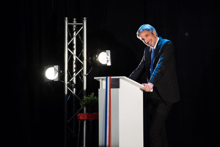 Guillaume Meurice lors de son spectacle "Meurice 2022". (Odile Huleux)