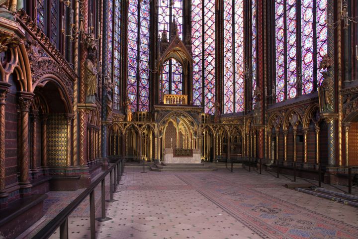 Vue intérieure de la Chapelle haute
 (Manuel Cohen /AFP)