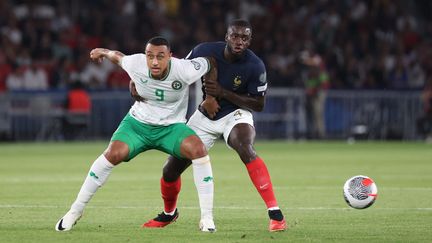 Dayot Upamecano lors du match entre la France et l'Irlande au Parc des Princes, le 7 septembre 2023. (MAXPPP)