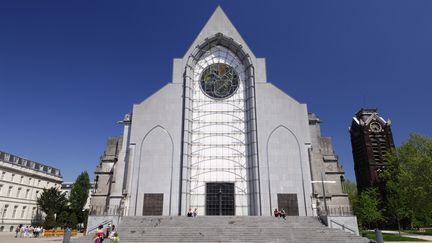 La cath&eacute;drale Notre-Dame-de-la-Treille, &agrave; Lille (Nord), le 5 ao&ucirc;t 2008.&nbsp; (RICHARD SOBERKA / HEMIS.FR / AFP)