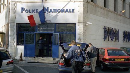 Le commissariat du 3e arrondissement de Marseille, siège de la BAC Nord de la ville, le 15 septembre 2005. (NICOLAS JOSE / SIPA)