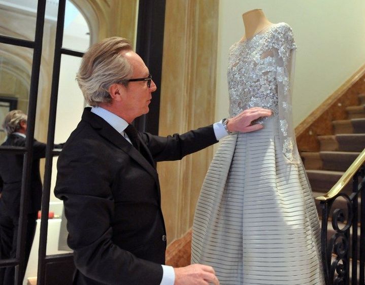 Le créateur Belge Édouard Vermeulen dans sa boutique à Brusselles (avril 2013)
 (GEORGES GOBET / AFP)