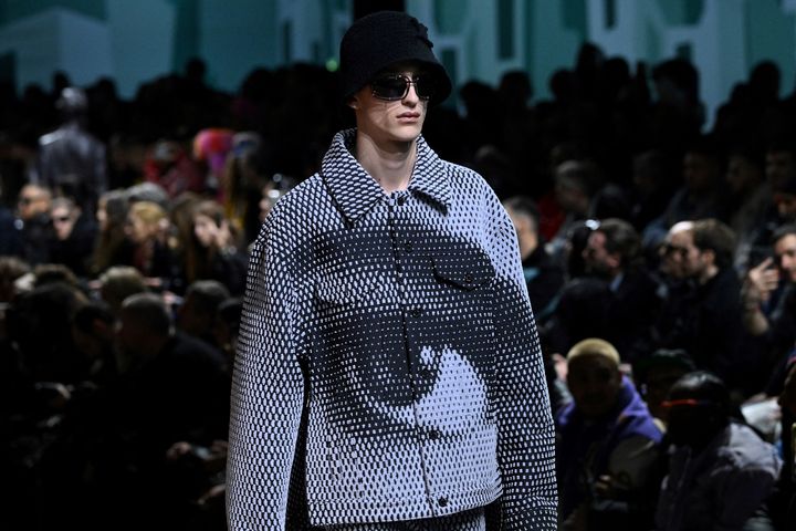 Louis Vuitton ah 2023-24 à la Paris Fashion Week, le 19 janvier 2023 (EMMANUEL DUNAND / AFP)