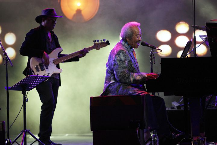 Allen Toussaint au piano à Vienne le 28 juin 2015
 (Jean-François Lixon)