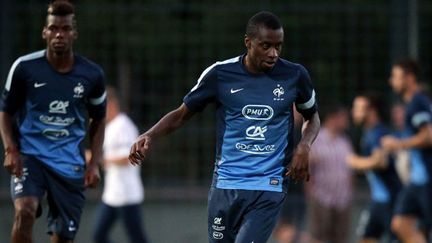 Les deux milieux de terrains français Paul Pogba et Blaise Matuidi