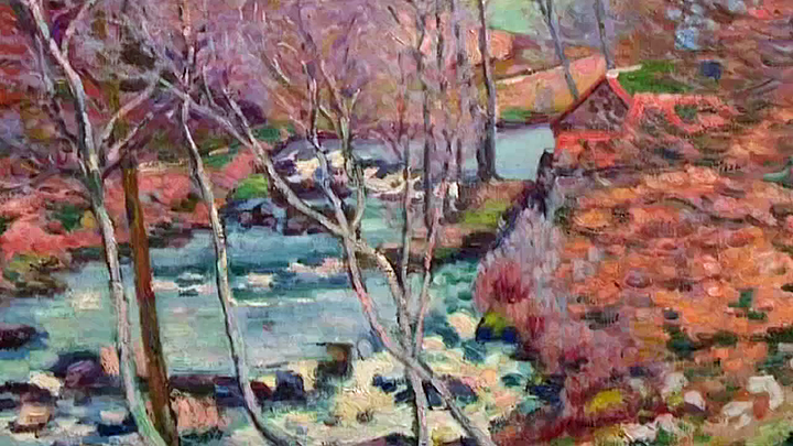 "Le moulin Bouchardon" Armand Guillaumin - 1905
 (France 3 / Culturebox / capture d&#039;écran)