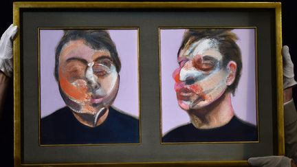 Deux études d'un autoportrait de Francis Bacon (1970)
 (BEN STANSALL / AFP)