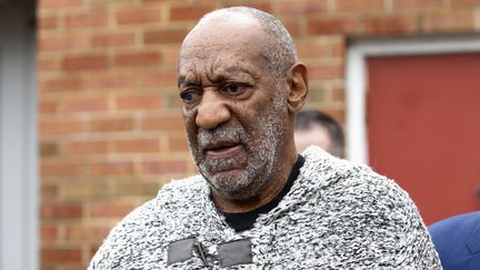 L'acteur Bill Cosby, devant le tribunal d'Elkins Park, en Pennsylvanie, le 30 décembre 2015.&nbsp; (KENA BETANCUR / AFP)