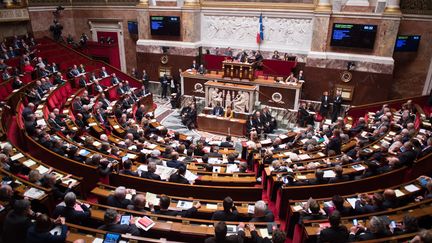 Séance hebdomadaire des questions au gouvernement le 2 février 2016 à l'Assemblée nationale. (CHAMUSSY / SIPA)