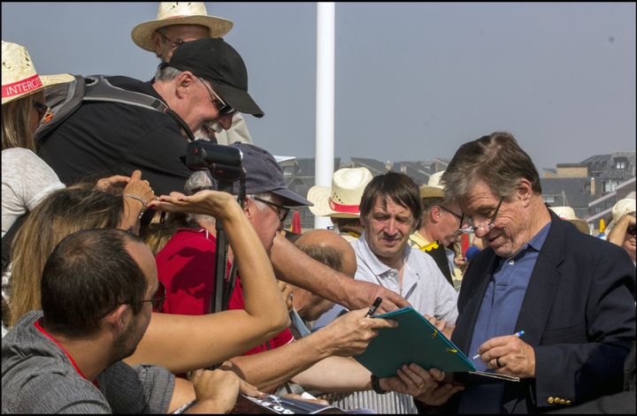 John McTiernan et le public du festival du film américain de Deauville
 (Jean-François Lixon)