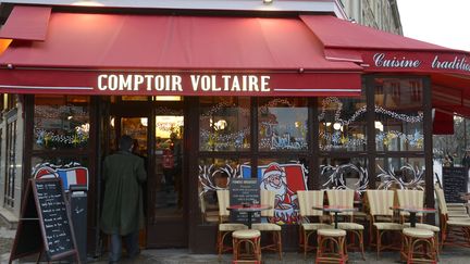 Le Comptoir Voltaire près de la place de la Nation, à Paris, le 16 décembre 2015.&nbsp; (BERTRAND GUAY / AFP)