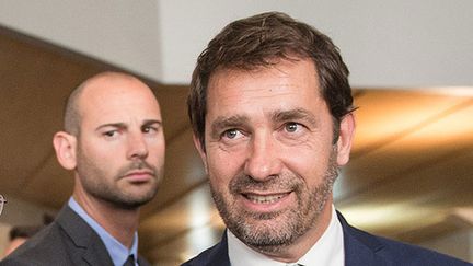 &nbsp; (Christophe Castaner suspend sa campagne après les intempéries © MaxPPP)