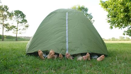 &nbsp; (Et si vous campiez chez l'habitant plutôt que dans un camping? © maxPPP)