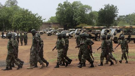 &nbsp; (Des soldats nigérians envoyés dans le nord-est du pays pour lutter contre Boko Haram, en mai 2013. © REUTERS / Stringer)