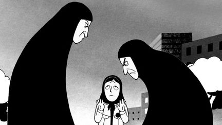 Image du film d'animation "Persepolis" de Marjane Satrapi (2.4.7. FILMS / ARCHIVES DU 7EME ART)