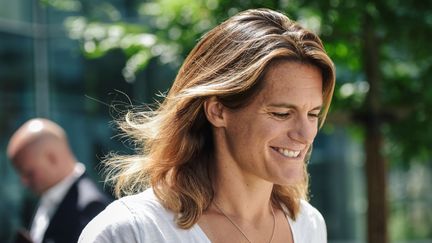 Amelie Mauresmo en juin 2018.&nbsp; (LUCAS BARIOULET / AFP)