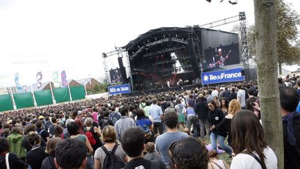 Rock en Seine lors de l'édition 2010
 (THOMAS SAMSON/AFP)