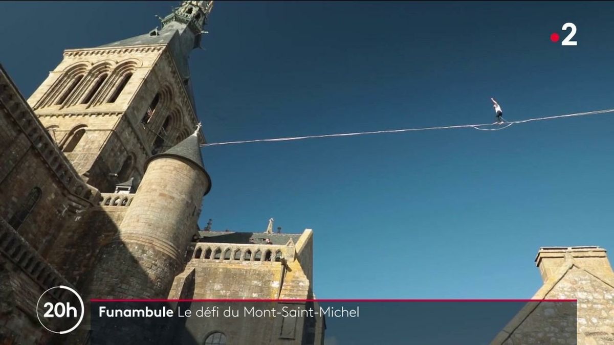 Funambule Mont-Saint-Michel