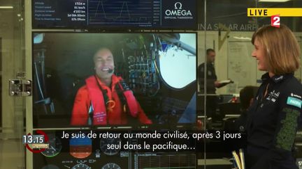 13h15 le samedi. Bertrand Piccard : "J'ai l'impression d'être dans le futur"