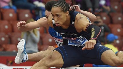 Pascal Martinot Lagarde, en finale du 110m haies