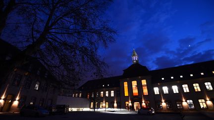 Le b&acirc;timent abritant l'ENA, l'Ecole nationale d'administration, &agrave; Strasbourg (Bas-Rhin), le 14 janvier 2013. (PATRICK HERTZOG / AFP)