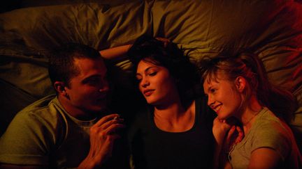 Karl Glusman, Aomi Muyock et Klara Kristin dans "Love"
 (Wild Bunch Distribution)