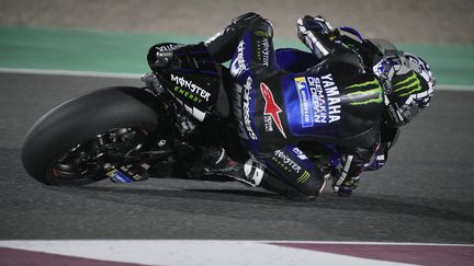 Maverick Vinales sur le circuit de Losail, au Qatar. (GIGI SOLDANO / STUDIO MILAGRO)