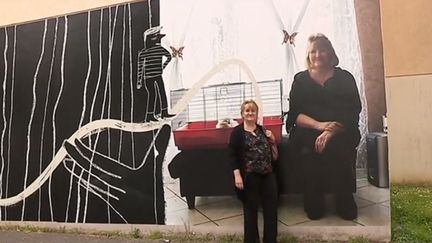 Creil : les habitants en portraits géants sur les murs de leur quartier