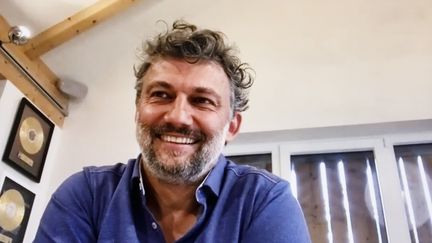 Jonas Kaufmann lors de la conférence de presse online sur "Otello" le 15 juuin 2020. (FONDAZIONE ACCADEMIA NAZIONALE/MUSACCHIO, IANNELLO & PASQUALINI)