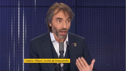 Cédric Villani, député EDS, sur franceinfo dimanche 27 septembre 2020. (RADIO FRANCE / FRANCEINFO)