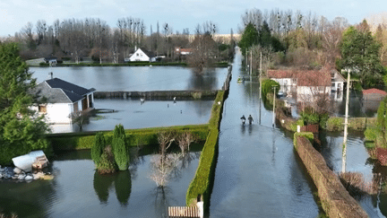 Vague de froid : après les inondations, les habitants du Pas-de-Calais sont inquiets (France 2)