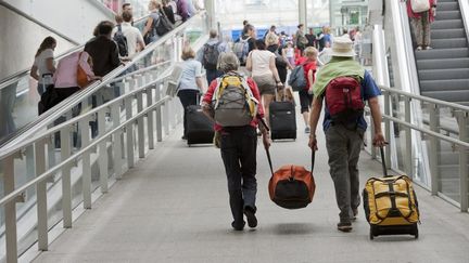 Selon ce sondage UFC-Que Choisir, le taux de satisfaction des usagers SNCF atteint 63% en 2012, contre 73% en 2006. (DANIEL THIERRY / AFP)