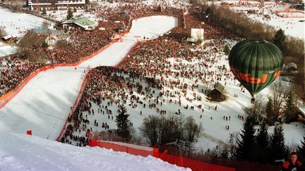  (Le finish de la Streif, avec une pente maximale de 85 degrés ©)