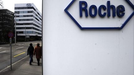 Le siège du groupe pharmaceutique Roche, à Bâle (03/02/2010) (AFP / Sébastien Bozon)