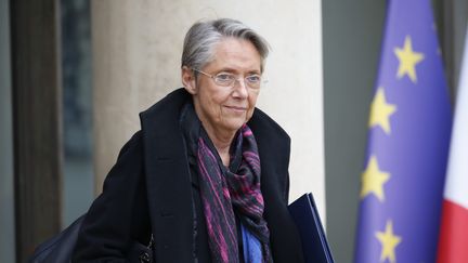 Elisabeth Borne, le 4 mars 2020 à l'Elysée, à Paris. (S?BASTIEN MUYLAERT / MAXPPP)