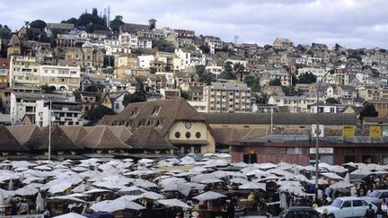 Vue d'Antananarivo depuis le marché du Zoma. (AGLILEO COLLECTION / AGLILEO)