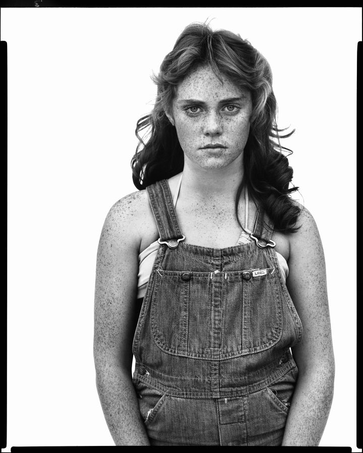 Sandra Bennett, 12 ans, Rocky Ford, Colorado, 23 août 1980. (RICHARD AVEDON / THE RICHARD AVEDON FOUNDATION / COURTESY GAGOSIAN)